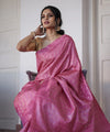 Pink Cotton Saree | Everyday Ethnic Wear