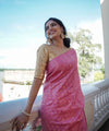 Pink Cotton Saree | Everyday Ethnic Wear