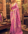 Pink Cotton Saree | Festive & Party Wear