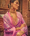 Pink Cotton Saree | Festive & Party Wear