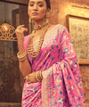 Pink Cotton Saree | Festive & Party Wear