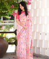 Pink Cotton Saree | Traditional Handloom Wear
