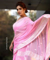 Pink Cotton Saree | Traditional Handloom Wear