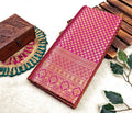 Pink Kanjivaram Silk Saree | Bridal & Festive Wear