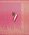 Pink Kanjivaram Silk Saree | Bridal & Festive Wear
