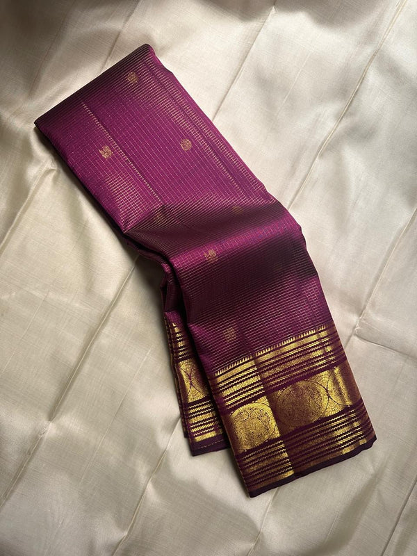 Pink Kanjivaram Silk Saree | Ethnic Wear for Women