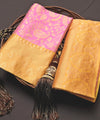 Pink Kanjivaram Silk Saree | Ethnic Wear for Women