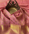 Pink Kanjivaram Silk Saree | Festive & Party Wear