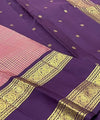 Pink Kanjivaram Silk Saree | Festive & Party Wear