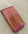 Pink Kanjivaram Silk Saree | Festive & Party Wear