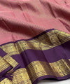 Pink Kanjivaram Silk Saree | Festive & Party Wear