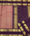 Pink Kanjivaram Silk Saree | Festive & Party Wear