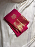 Pink Kanjivaram Silk Saree | Traditional Wedding Wear