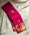 Pink Kanjivaram Silk Saree | Traditional Wedding Wear