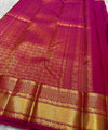 Pink Kanjivaram Silk Saree | Traditional Wedding Wear