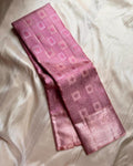 Pink Kanjivaram Silk Saree | Wedding & Festive Wear