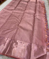 Pink Kanjivaram Silk Saree | Wedding & Festive Wear