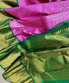 Pink Kanjivaram Silk Saree | Wedding & Festive Wear