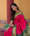 Pink Paithani Silk Saree | Bridal & Festive Wear