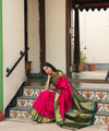 Pink Paithani Silk Saree | Bridal & Festive Wear