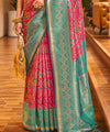 Pink Paithani Silk Saree | Festive & Party Wear