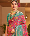 Pink Paithani Silk Saree | Festive & Party Wear