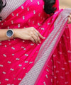 Pink Paithani Silk Saree | Wedding & Reception Wear