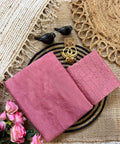 Pink Rangoli Crush Saree with Sequin Bits Blouse | RD VIAANA