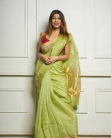 Pista Cotton Saree | Everyday Ethnic Wear
