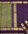 Pista Kanjivaram Silk Saree | Festive & Party Wear