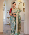 Pista Paithani Silk Saree | Ethnic Wear for Women
