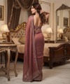 Plum Silk Saree | Wedding & Festive Wear