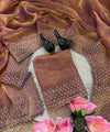 Plum Silk Saree | Wedding & Festive Wear