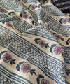 Premium Linen Cotton Saree with Floral Print - Multi | Daily Wear & Festive Wear