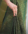 Green Banarasi Silk Saree | Festive & Party Wear