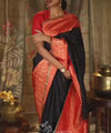 Red Banarasi Silk Saree | Traditional Zari Weave