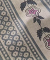 Premium Linen Cotton Saree with Floral Print - Multi | Daily Wear & Festive Wear