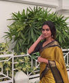 Yellow Banarasi Silk Saree | Bridal & Festive Wear