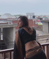 Black Banarasi Silk Saree | Festival & Ceremony Wear
