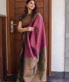 Purple Banarasi Silk Saree | Bridal & Festive Wear