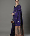 Purple Banarasi Silk Saree | Bridal & Festive Wear