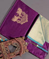 Purple Banarasi Silk Saree | Ethnic Wear for Women