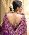 Purple Banarasi Silk Saree | Ethnic Wear for Women