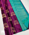 Purple Banarasi Silk Saree | Ethnic Wear for Women