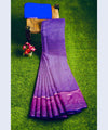 Purple Banarasi Silk Saree | Ethnic Wear for Women