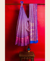 Purple Banarasi Silk Saree | Ethnic Wear for Women
