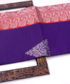 Purple Banarasi Silk Saree | Festival & Ceremony Wear