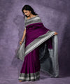 Purple Banarasi Silk Saree | Traditional Wedding Wear