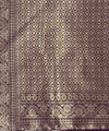 Purple Banarasi Silk Saree | Traditional Zari Weave