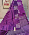 Purple Banarasi Silk Saree | Wedding & Festive Wear